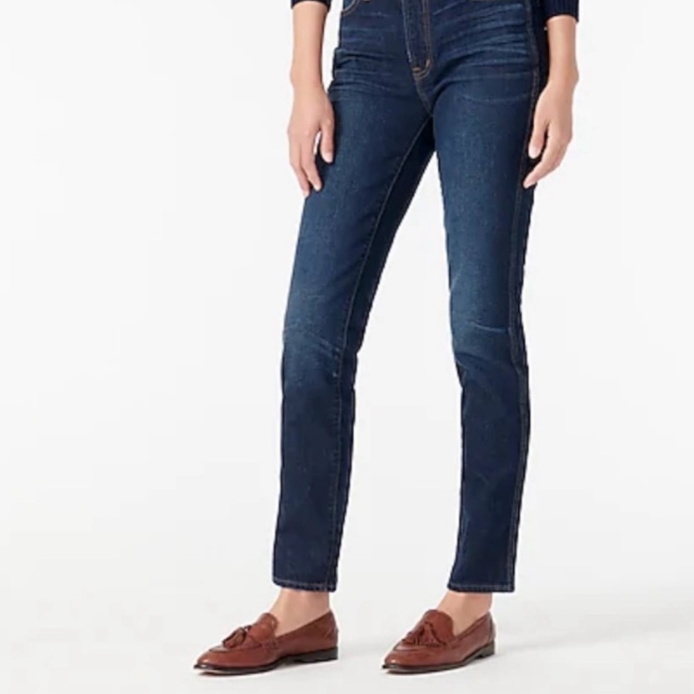 J. Crew Dark Denim Vintage Straight Jeans (Size 28) Never Worn